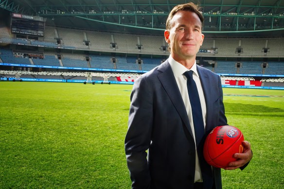 AFL CEO Andrew Dillon has set ambitious targets for his code in 2024