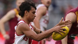 Draft hopeful Jesse Motlop is not eligible to be a father-son pick.