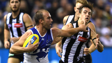 No arguments: Ben Cunnington's display against the Pies reconfirmed his elite status.