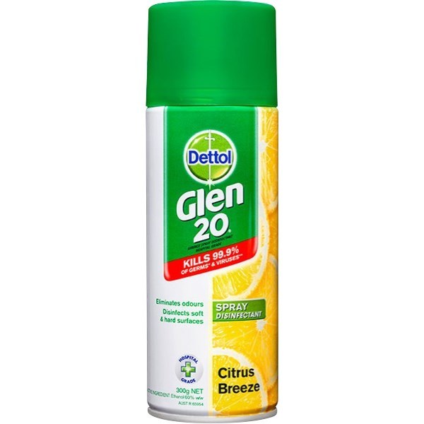 Dettol Glen 20 Spray Disinfectant Citrus Breeze 300g