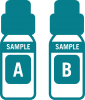 Anti-doping test sample bottles