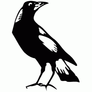 collingwood football club magpie emblem